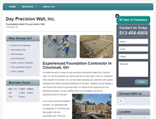 Tablet Screenshot of concretecontractorcincinnatioh.com